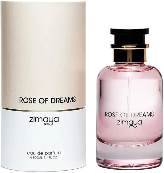 Afnan Zimaya Rose Of dreams Edp 3.4oz