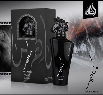 Lattafa Maahir Black Edition Edp 3.4oz